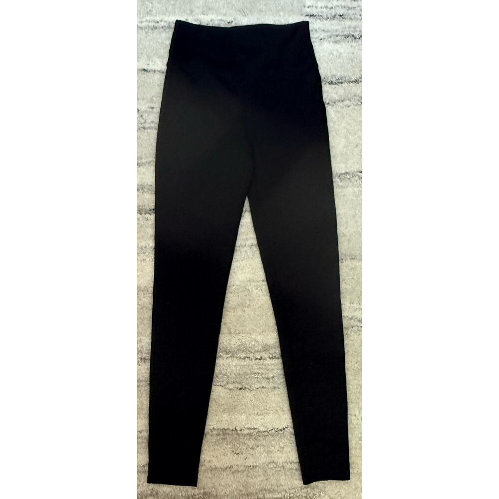 ASSETS by SPANX Women's Ponte Leggings Black Womens Size Small